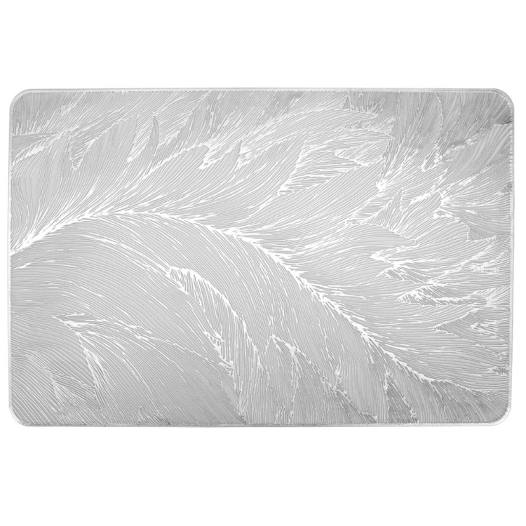 Mata dekoracyjna GLOSSY wzór 7 srebrna RAVI